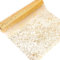 COLOFALLA 28cmx10m Tischläufer Gold Hochzeit Tischläufer Weihnachten Tischläufer Tischband Goldfolie Tischdeko Weihnachten Tischtüll Organza Glitzer
