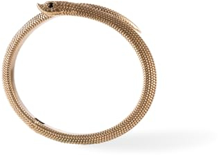 COPPERTIST.WU Hognose Schlangen Armbänder, offener Armreif, Manschetten Armbänder, Vintage Wickeltier Armband, Schmuck für Männer, Frauen, Mädchen (58mm/2.3, Messing)