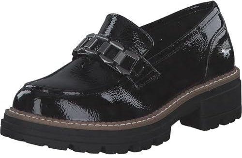 MUSTANG Femme 1437-401 Trotteur, Noir laqué, 41 EU