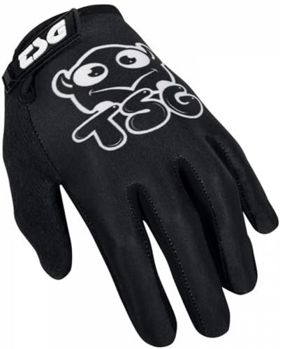 TSG Kids MTB-Handschuhe Nipper Schwarz Gr. 5-6 Jahre