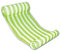 Poolschwimmer für Erwachsene Schwimmbad schwimmende aufblasbare schwimmende Hängematte 132 x 70 cm Lazy Water Lounger Schwimmbad Schwimmring Wasserhängematte Schwimmender Wasserstuhl(Green)