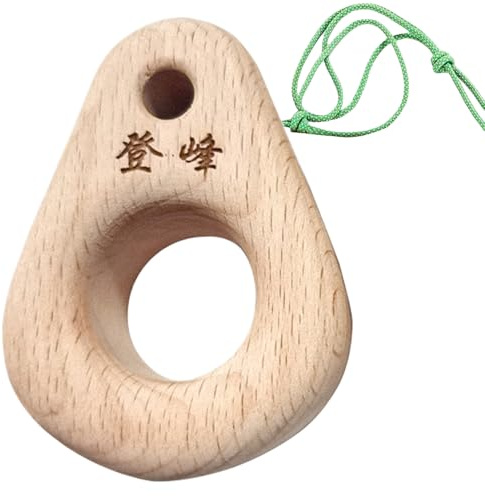 Hangboard Klettern Felskletter-Hangboard, Trainingsbrett mit kleinem Klettergriff, Unterarmtrainer, Handgriff, aus Holz, für Klettersportler