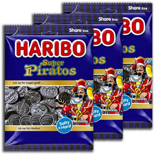TopDealMile-Vorratspack für Haribo Super Piratos XXL 3 x 340 g