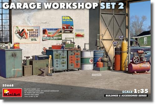 Miniart 1:35 - Garage Workshop Set #2