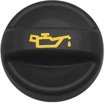 Tappo di riempimento dell'olio motore compatibile con Citroen e Peugeot C2 C3 C4 207 208 301 308 508 2008 - Codice OEM 9670015080/9675477380, design robusto in plastica ABS durevole