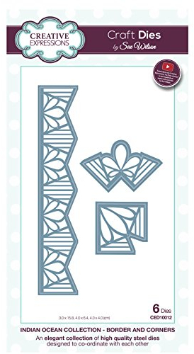 Sue Wilson ced10012 nicht zutreffend Indian Ocean Collection – Bordüre & Ecken