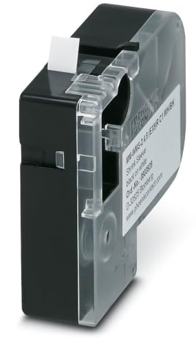 Phoenix Contact MM-WMS-2 4.8 (EX9) R C1 WH/BK Kabelmarkierung, Weiß, Ø 2.4 mm - 4.8 mm, 1.8 m x 9mm