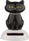 Puckator FF113, Solar Pal - Decorazione ad Energia solare - Gatto Nero