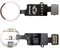 Johncase Home Button Main Key Flex Ribbon Cable Assembly Replacement Part Compatible for iPhone 7/7 Plus All Carriers (Rose Gold)