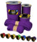 EdcX Paracord 4 mm, 35+ Volltonfarben (10 m, 15 m, 30 m, 50 m, 100 m, 300 m) | Ideal zum Basteln, Camping, Outdoor | 100% Nylonseil 4 mm| Taktische Schnur 550 Typ III (Purple, 100 m)