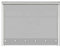 Optimal Products Roller Blinds Easy Fit Trimable Home Office Window Square Eyelet Fabric Blind 160cm Drop (Silver, 60 x 160 cm)
