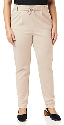 ONLY Poptrash Trousers, Pantaloni Donna, Pure Cashmere, S / 30L