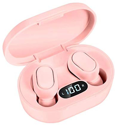 XIUNIA Auriculares inalámbricos A7S/E7S Tws, auriculares estéreo Bluetooth 5.0, 8 horas de tiempo de reproducción, adecuados para deportes diarios y correr