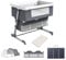 SADRIM Babybett,stubenwagen,Beistellbett Baby,bettumrandung Babybett,babywiege,reisebett Baby,Baby Zubehör,Baby Beistellbett,babybett Komplett Set,beistellbett Baby Boxspringbett,mit Matratze