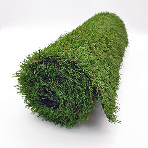 WALPLUS 15mm Pile Height Artificial Grass Rug for Dogs: Professional, Easy-Clean and Drainage-Friendly Turf Mat for Indoor and Terrace Potty Training and Lawn Decoration (80cm x 100cm)