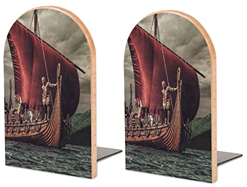 2Er-Pack Buchstütze Boot Dekorative Buchstützen Bücherregal Bücherhalter Für Regale