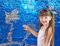 Sensorischer Wand-Pailletten-Flip-Stoff für Kinder, Zweifarbiger Pailletten-Paillettenstoff, taktiler sensorischer Spielstoff für autistische Kinder (saphirblau+Silber, 1yard(91cm*125cm))