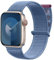 Maledan Nylon Armband Kompatibel mit Apple Watch Armband 44mm 38mm 42mm 40mm 41mm 45mm 46mm 49mm, Verstellbare Sport Armband Kompatibel mit iWatch Series 10 9 8 7 6 5 4 SE, 38mm/40mm/41mm, Blau