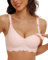 As Fairy Still-BHS zum Stillen, kabelloser, Nahtloser Schwangerschafts-BH, Ultra-Komfort-Schwangerschafts-Schlaf-Bralette für Frauen (Rosa M)