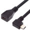 chenyang USB 2.0 Mini USB 5 pin maschio a femmina adattatore cavo di prolunga dati ad angolo retto da 90 gradi