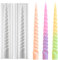 3D Spirale Kerzenformen zum Gießen,Valentinstag Kerzenform Silikon Kerzen Formen Silikon Hochwertige Spiral Candle Moulds Wiederverwendbare Silikonform für DIY Kerzen,Aromasteine und Duftkerzen