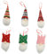 IMIKEYA 12 STK Gestrickte Weihnachtsschmuck weihnachtsdeko Faux fur Zwergpuppenanhänger Christbaumschmuck Zwerge Weihnachtszwerg Anhänger gesichtsloser zwerganhänger für Weihnachten
