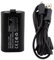 BenjiPower - Batterie Manette Compatible Xbox One/Series X S avec Câble Charge 2,70 M USB Micro USB Batterie Rechargeable Kit Play and Charge Accessoire, SB02 2400mAh