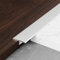 Raouoae Übergangsprofil 3 Stück*90cm Übergangsschiene Aluminium-T-profil Arbeitsplatten Verbindungsschiene Übergangsleiste Laminat For Verbinden Von Böden Gleicher Höhe(Silber,Breite 33 mm)