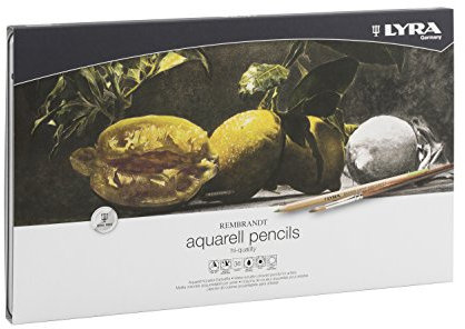 LYRA L2011360B Rembrandt Aquarell B-Ware - Metalletui mit 36 Aquarellstiften, farbig sortiert