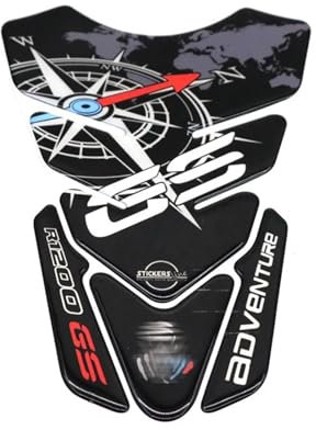 Paraserbatoio Per BM&W R 1200 GS R1200GS Adventure R1200 GS Moto Rilievo Del Carro Armato Della Protezione Adesivo Adesivo Lisca di Pesce