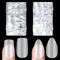 YBCCBY 600 Stück Nagel Tips gelnägel Nageltips 15 Größ kunstnägel Matt Gelnägel Full Cover Nail Tips nagelspitzen nagelverlängerung
