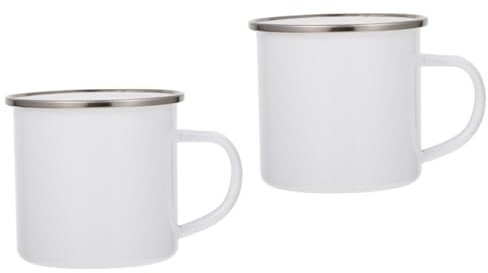 OFFSCH 2stücke Sublimation Blank Mug Tasse Für Kreative Designs Als Für Persönliche Projekte Für Heiße Und Getränke
