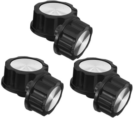 OUNONA 6pcs Replacement Oven Knobs for Air Fryer Oven Control Switch Knob Home and Restaurant Use