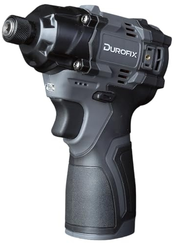 Durofix G12 Sub-Compact Impact Driver 1/4 Hex, Brushless Cordless 170Nm Max Torque, 3300RPM, 4 Modes, LED Light, RI12185T (Bare Tool Only)