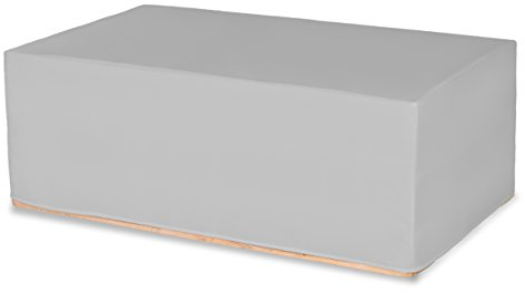 TexDeko Husse für Europaletten Überzug wasserabweisend Bezug für Europaletten (3 Paletten 120x80x44cm, Grau)