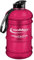 IronMaxx Galón de Agua - Roja Escarchada 2200ml | sin BPA & DEHP | botella a prueba de fugas con escala de medida | disponible en colores diferentes