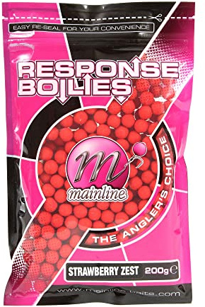 Mainline Response Boilies - Pink Prawn - 10 mm - 200 g