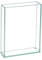 Royal Imports Flower Glass Vase Decorative Centerpiece for Home or Wedding by Royal Imports - Flat Rectangle Plate Glass, 7 W x 10 H, Clear