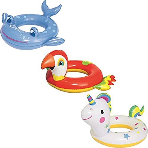 Bestway Schwimmring, Happy Animal, sortiert, 84 x 76 cm
