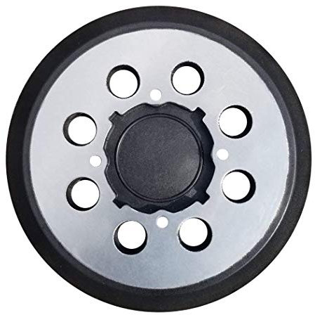 H2solution 5 Inch Metal Sander Pad, Replacement for DeWalt DWE6423, DWE6421, Compatible with DCW210B Random Orbital Sanders, PU Foam + Metal, 240 Grit