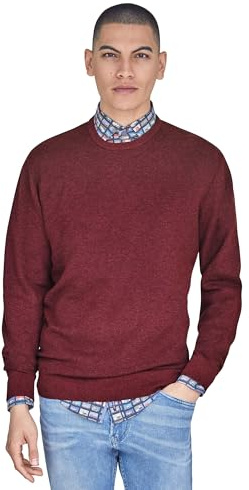 CASAMODA - Herren Pullover mit Rundhalsausschnitt (413705800), Größe:XL, Farbe:rot (416)