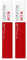 2 x Maybelline SuperStay Matte Ink Lippenfarbe 340 Exhilarator