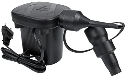 BESPORTBLE Elektrische Luftpumpe Electric Air Pump: 2 in 1 Quick Fill Deflate with 3 Nozzles Automatic Power Pump for Air Mattresses, Swimming Rings Luftpumpe Fahrrad