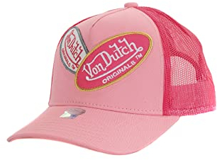 Von Dutch Trucker Cap Russel Pink Pink, Size:OneSize