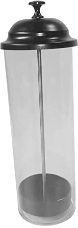 AWHAO Straw Holder with Lid Portable Straw Container for Kitchen Dining Room