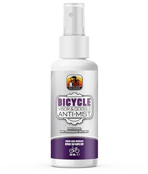 Ride Guard - Anti Mist Spray for Bike Goggles, Glasses and Visors | Premium Anti-Fog Treatment - 50ml