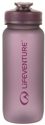 Lifeventure 650ml Tritan Water Bottle for Fitness, Hiking, Camping, Outdoor Sports, Made From BPA-Free Material, Leak-Proof, Flip-Top Lid, With Handle