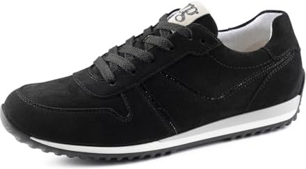 Paul Green Damen, Frauen Low-Top Sneaker,Turnschuhe,Laufschuhe,schnürschuhe,schnürer,Plateausohle,Halbschuhe,Schwarz (JA),38.5 EU / 5.5 UK