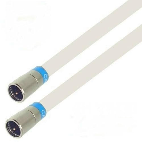 Fritz!Box Cable Router Netzwerk Anschlusskabel Deluxe Premium CCS 8mm Kabel 8K Cabelcon Schnellstecker für FRITZ!Box 6490 Cable 2 Meter