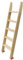 Etagenbettleiter aus Holz für Schlafsäle, Schlafzimmer, Wohnungen, Hotels, Innenbereich, Hochbett/Schlafsaal/Wohnmobilbett, Trittleiter (1,25 m)
